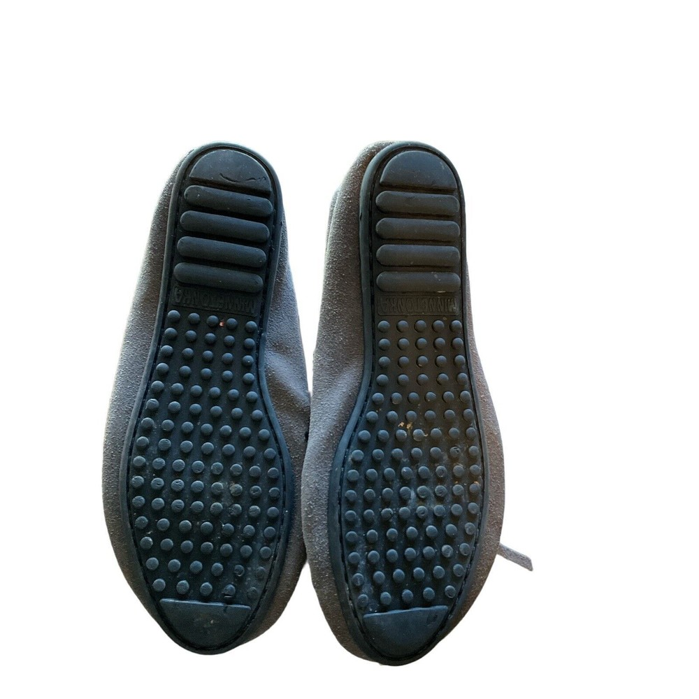 Minnetonka Slip‎ Ones Mocs Gray/dark Khaki Size 8 - Picture 5 of 5